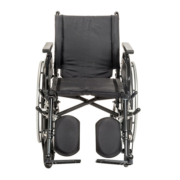 Viper Plus GT Wheelchair with Universal Armrests, Swing-Away Footrests, 20" Seat