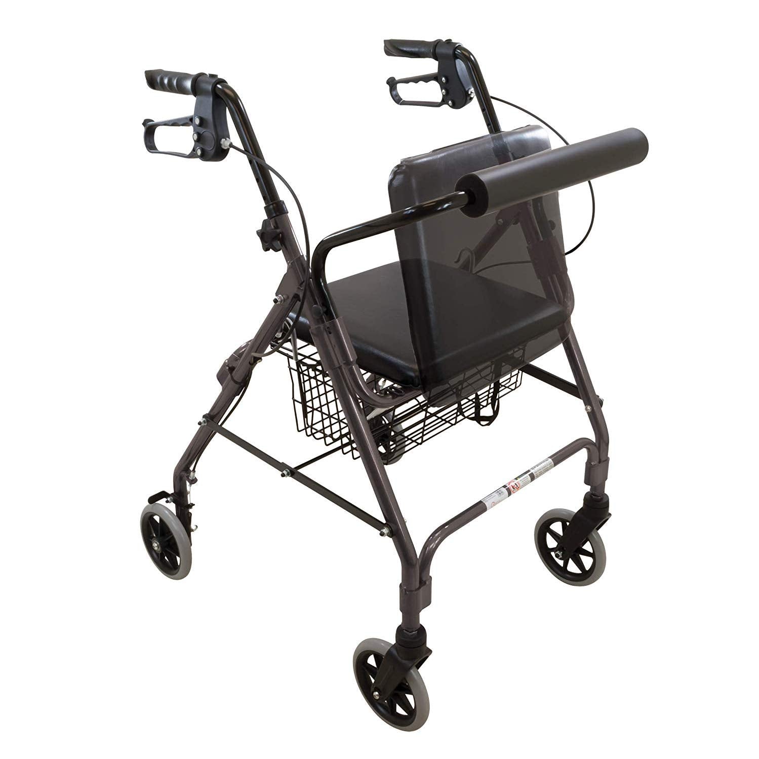 ProBasics Aluminum Rollator with 6” Wheels, Black