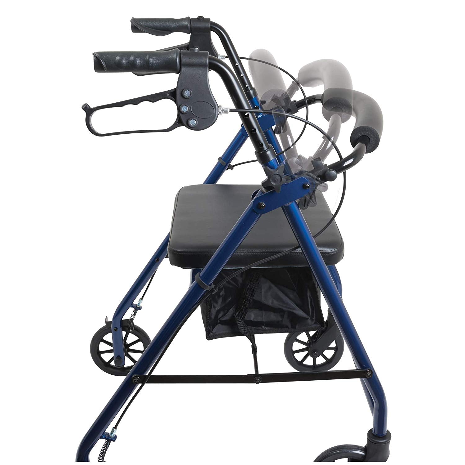 ProBasics Aluminum Rollator with 6” Wheels, Blue