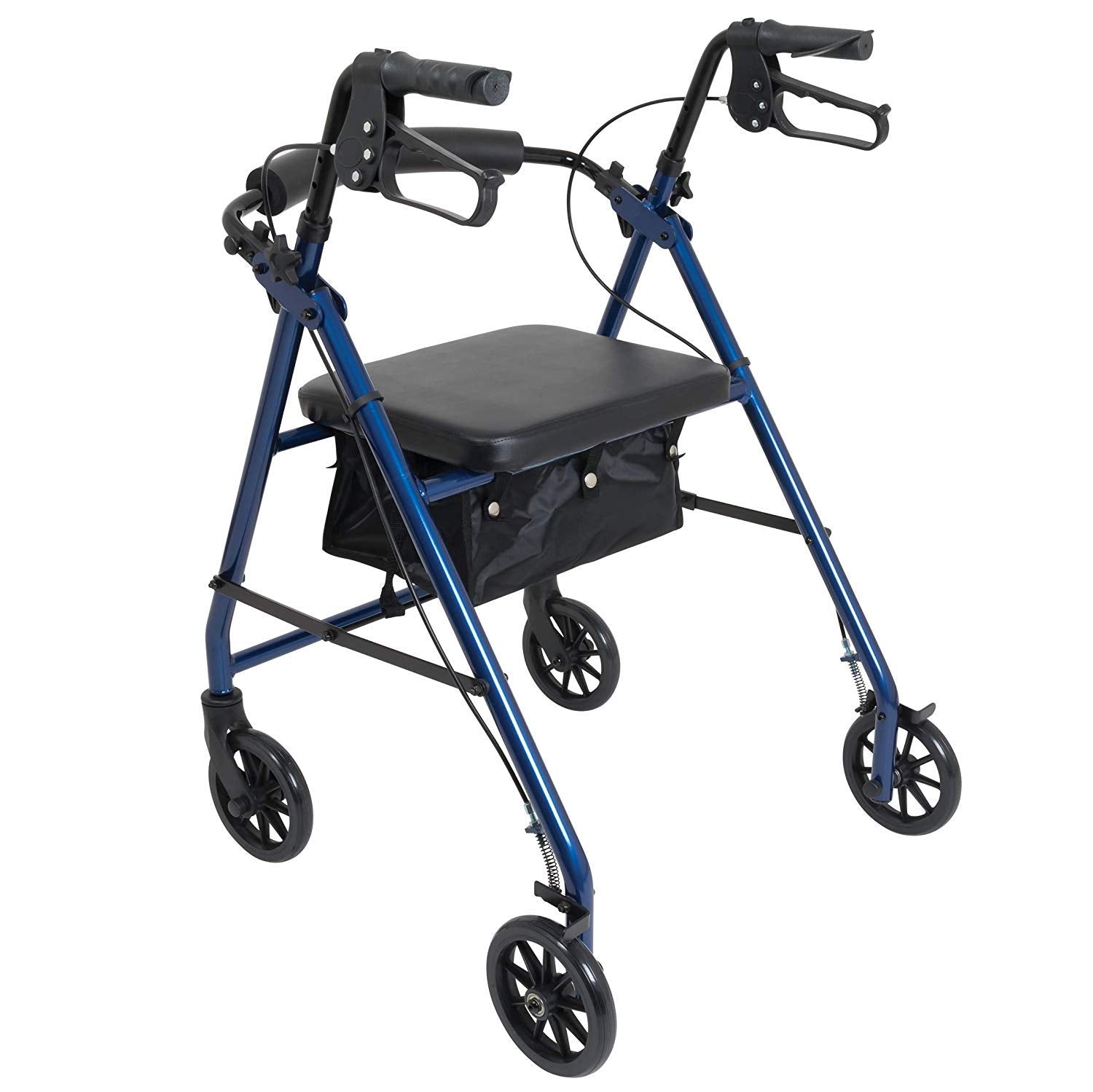 ProBasics Aluminum Rollator with 6” Wheels, Blue