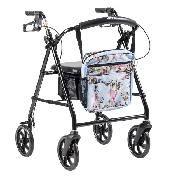 Drive Medical Mobility Bag (Blue Floral)