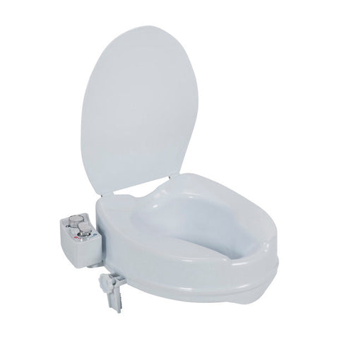 PreserveTech Raised Toilet Seat with Bidet (Ambient Water)