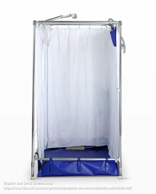 Tall Fawssit Portable Shower