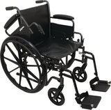 ProBasics K2 Wheelchair with 20" x 16" Seat and Elevating Legrests